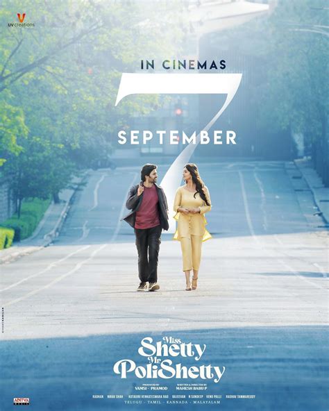 Miss Shetty Mr Polishetty Movie 2023 Cast And Crew Release Date Story Budget Collection