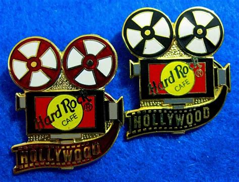 Rare Prototype Hollywood Movie Camera Film Strip Logo Hard Rock Cafe