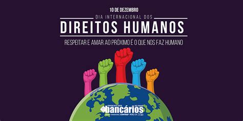 Dez de dezembro é o dia internacional dos direitos humanos. Declaração Universal dos Direitos Humanos completa 70 anos ...