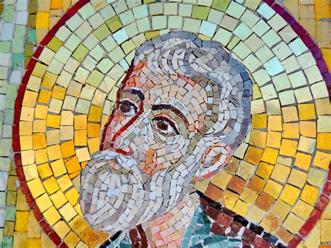 Free Picture Byzantine Medieval Mosaic Saint Art Wall Artistic