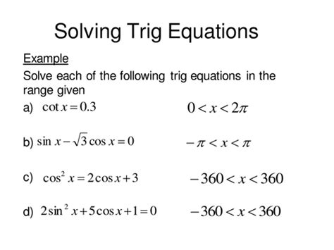 Because the domain of cosine is all real numbers, and the cosine graph is. C3 Rcos and Rsin Revision by emilyrugg - Teaching ...
