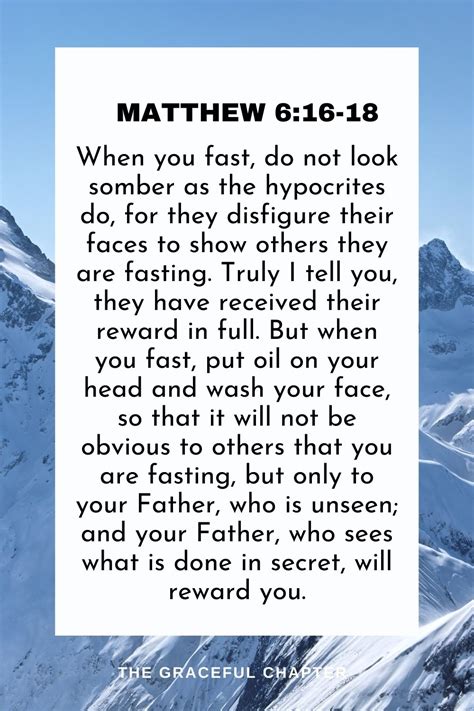 40 Bible Verses About Fasting The Graceful Chapter