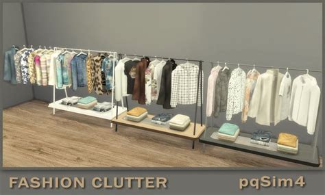 Fashion Clutter By Pqsims4 For The Sims 4 Spring4sims Muebles Sims