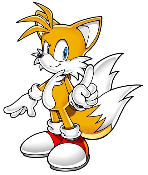 Pc Tails By Zoiby On Deviantart Sonic Cartoon Sonic The Hedgehog