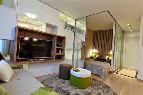 Find ideas and inspiration for studio apartment interior design ideas to add to your own home. Interior Small studio Apartment Design Ideas - Harmonious ...
