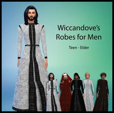 Mens Wiccandoves Robes For Men Sims 4 Robes For Men Sims 4 Royal Cc