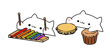 Bongo Cat Xylophone And Percussion Meme Cursor Custom Cursor