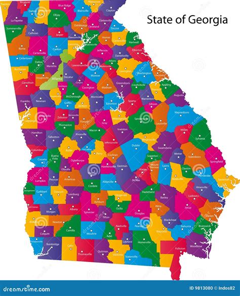 How Many Counties Are In Georgia Examples And Forms