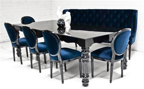 This is an oppulent design and adds that touch of class. www.roomservicestore.com - Bel Air Dining Table in High ...