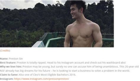 Yum Here Are The 20 Most Dateable Hunks In Singapore