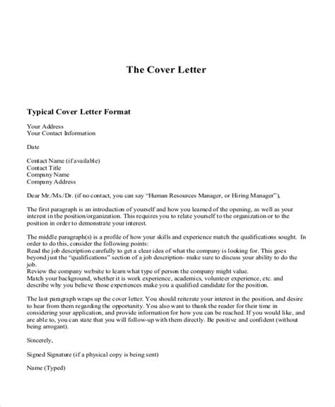 Learn what a job application letter is, how to write one, and consider this sample template and an application letter is a standalone document you submit to a potential employer to express your. FREE 14+ Sample Example Cover Letters in PDF | MS Word | Excel