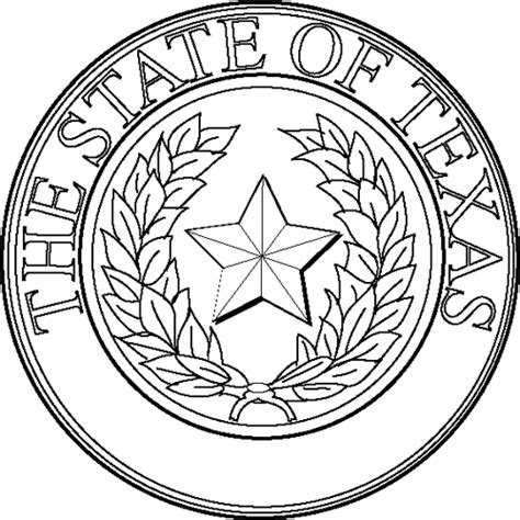 State Of Texas Seal Vector At Collection Of State Of