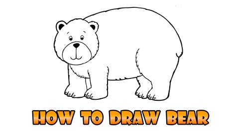 In this simple step by step guide learn how to draw a bear in a simple and interactive way. How to Draw bear - Easy step-by-step drawing lesson for ...