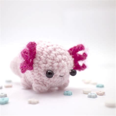 Mohu Blog — Another New Amigurumi Creature Its An Axolotl Crochet