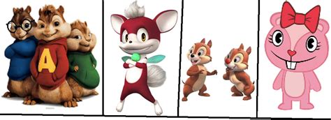 Alvin and the fictional characters introduced in 1958. Chipmunk Characters by The2ndEinstein on DeviantArt