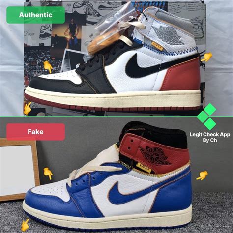 It would definitely be wise then for anyone who was lucky enough to acquire the kicks to go and see if what they have is the real deal, especially since fakes are everywhere and resell prices for. Step 5: Analyze how bulky your Air Jordan 1 Union are [2 ...
