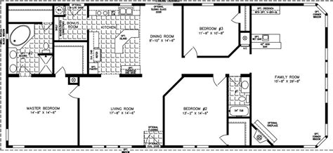 Two bedroom apartment floor plan larksfield place. 2000 Sq Ft Home Plan | plougonver.com