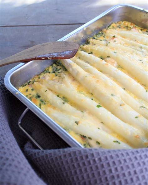 Spargel Auflauf In Einer Auflaufform Asparagus Recipes Healthy Baked