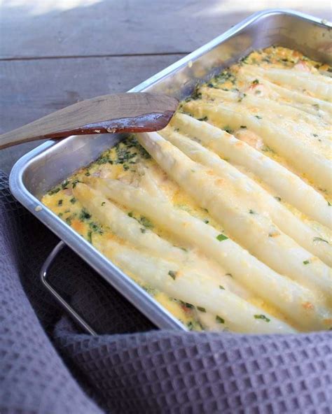 Spargel Auflauf in einer Auflaufform Asparagus Recipes Healthy Baked