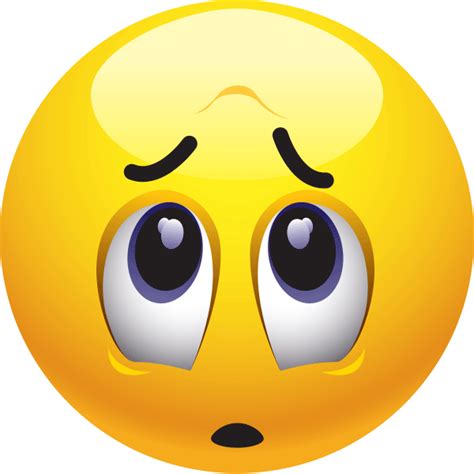 Worried Emoticon Feelings Of My Character Emoticon Smiley Emoji Riset