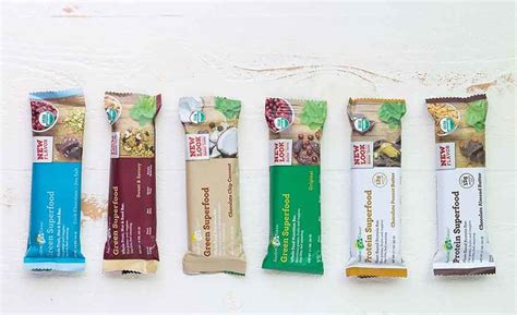 Plant Based Protein Bars Organic Superfood Bars