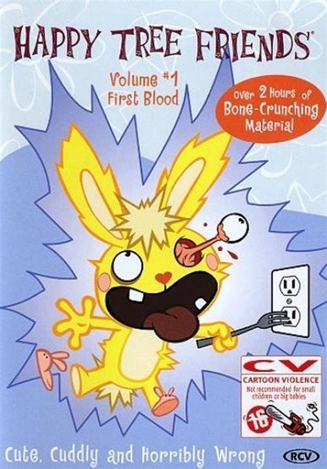 Happy Tree Friends 1 First Blood Dvd Jeff Biancalana Dvd Bol