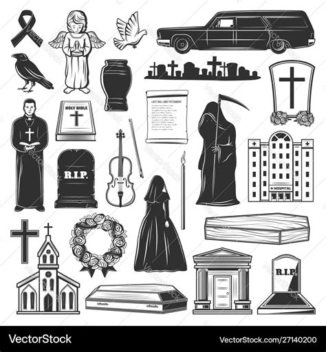 Funeral Symbols