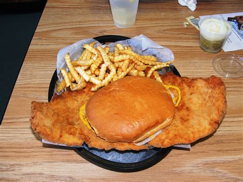 Then there's indiana and iowa, where the word means a crisply fried juicy cutlet of pork loin on a pillowy hamburger bun. Hometown Helpings: The Indiana Pork Tenderloin Sandwich