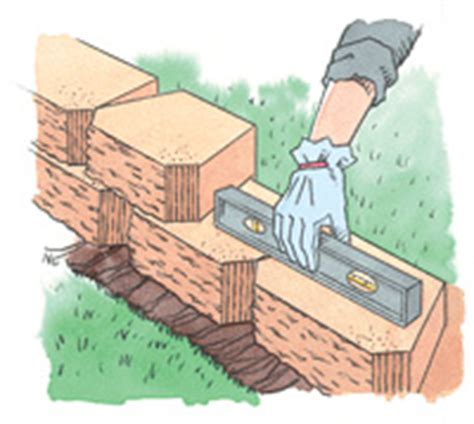 Wood timbers have a natural look and are relatively easy and cheap to install. Do-It-Yourself Retaining Wall Installation Instructions - Enhance Companies