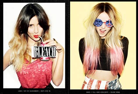 Our dip dye hair guide shows you how to get the trendy look using manic panic products. Tomorrow Is Cancelled...: Bleach London...