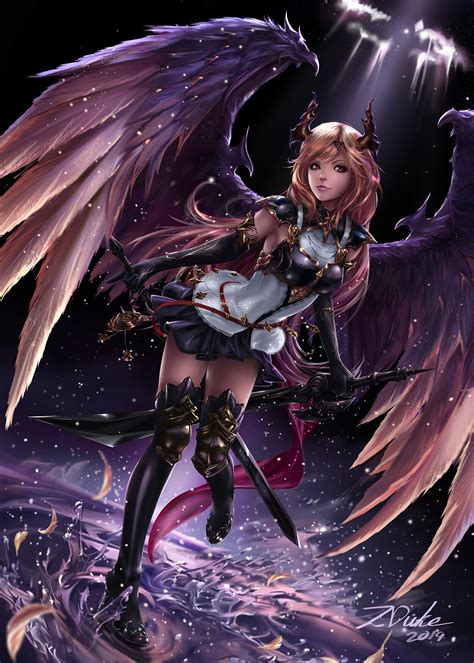 Artstation Dark Angel Olivia