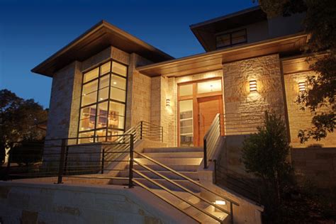 Find a modern or contemporary front entry door to complement your. Exterior Wall Sconces - Contemporary - Austin - by ...