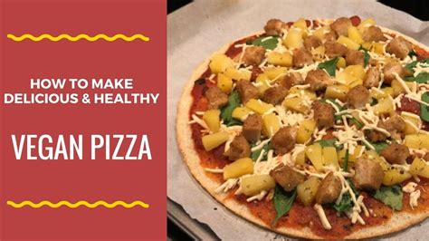 That's because cauliflower pizza is the latest offering to hit. Healthy Vegan Pizza Recipe - (Using Trader Joe's ...