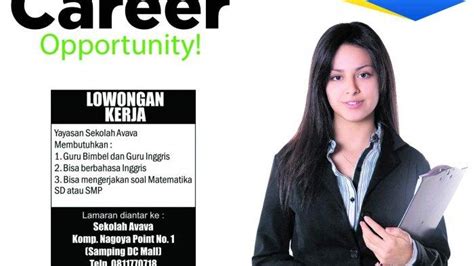 Setiap penjuru kota memiliki julukan dan keistimewaan tersendiri agar kota tersebut lebih dikenal oleh tetangganya. LOKER BATAM HARI INI - Dibutuhkan Guru Bimbel, Cek ...