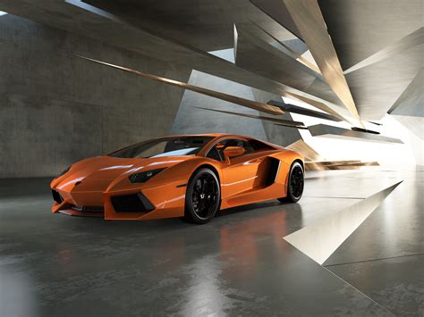 Orange Lamborghini 5k Hd Cars 4k Wallpapers Images Backgrounds