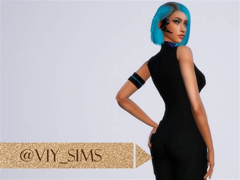 Jumpsuit Apocalypse Sci Fi By Viy Sims Sims 4 Female Clothes