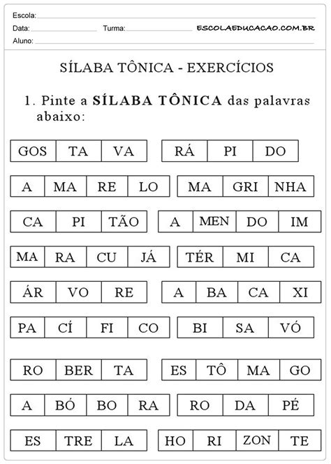 Separação Da Palavra Objetivo