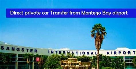 Direct Private Car Transfer From Montego Bay Airport To Negril Accommodations Jamaican Taxi