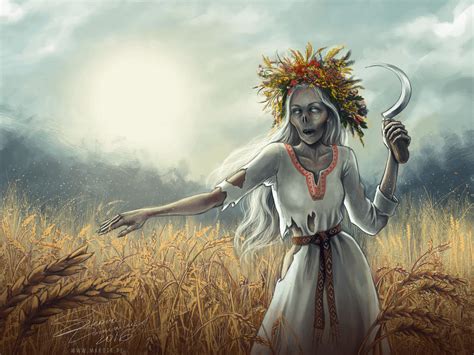 poludnica the slavic lady midday r slavic mythology