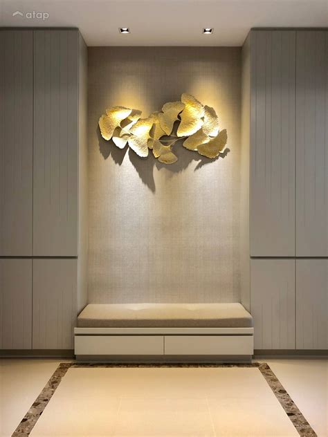 Contemporary Minimalistic Foyer Condominium Design Ideas And Photos