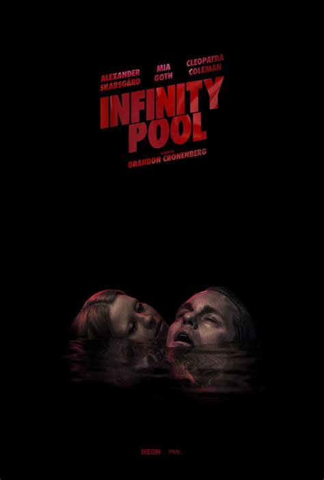 New Official Poster For Infinity Pool Starring Mia Goth And Alexander