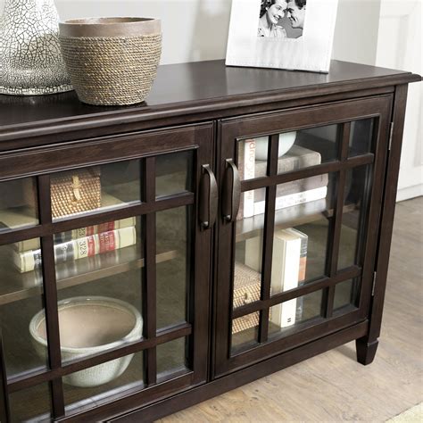 Check spelling or type a new query. Simpli Home Connaught 2 Door Low Storage Cabinet & Reviews ...