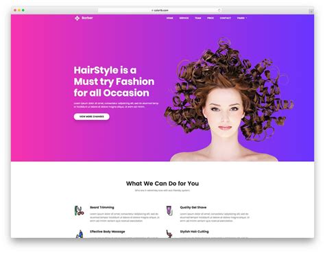 Styleseat is the online destination for beauty & wellness professionals and clients. 37 Properly Groomed Free Hair Salon Website Templates 2020