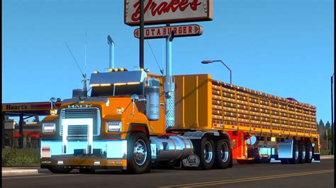 American Truck Simulator Mack Youtube