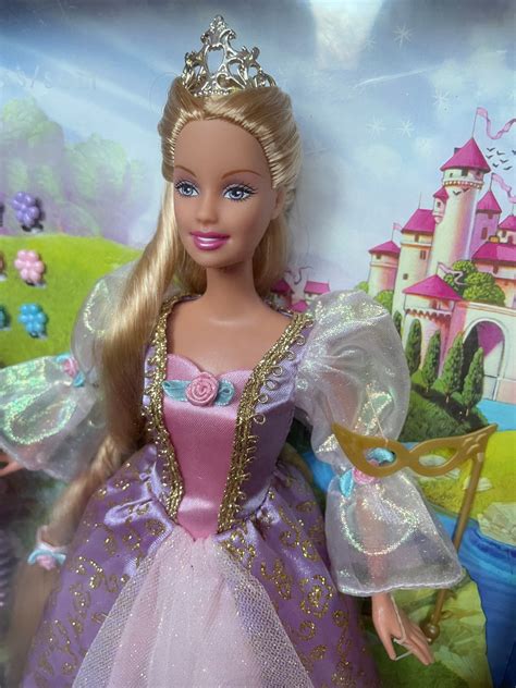 Barbie As Rapunzel Doll New Boxed Sealed Etsy Uk