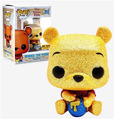 Funko Pop Disney 252 Winnie The Pooh Glitter Diamond Collection