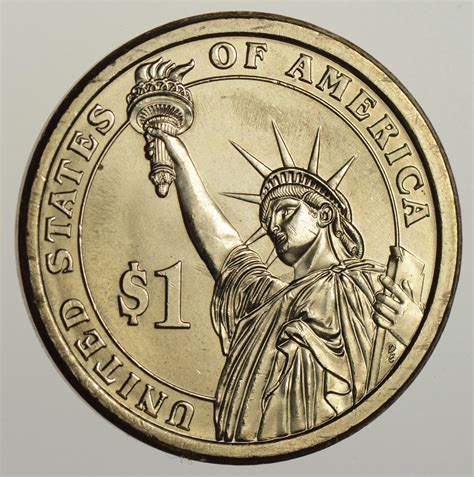 Rare Error 2007 George Washington Dollar Coin 1st President