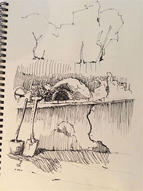 Check spelling or type a new query. Ein erster Sketch. Pizzaofen im Garten. Fineliner und ...