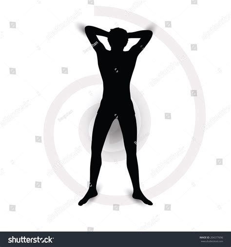 Eps Vector 10 Silhouette Of A Man Lying Down 204277696 Shutterstock