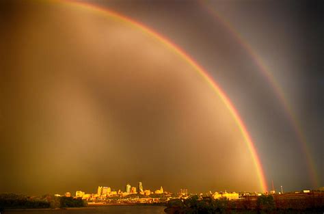 Double Rainbow Kansas City Photograph By John Diebolt Pixels